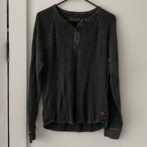 Lucky Brand Mens Medium Grey Sub Thermal